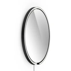 Clearance Mito sfera corda 60 wide Wand- / Spiegelleuchte, Spiegel klar Spiegel|Hotellerie