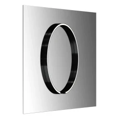 Clearance Mito sfera su 60 wide Spiegelleuchte Hotellerie|Badezimmer