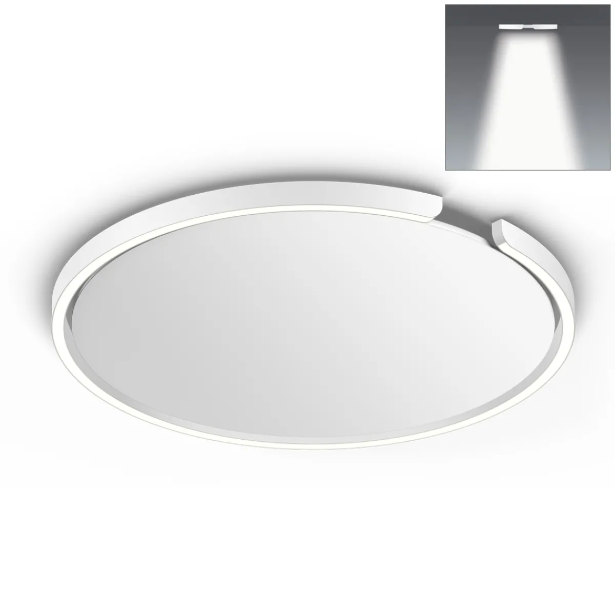 Clearance Mito soffitto 60 up narrow LED Deckenleuchte Hotellerie|Deckenleuchten