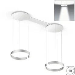 Outlet Mito sospeso due 40 var "air" narrow LED Pendelleuchte, variabel Pendelleuchten|Pendelleuchten
