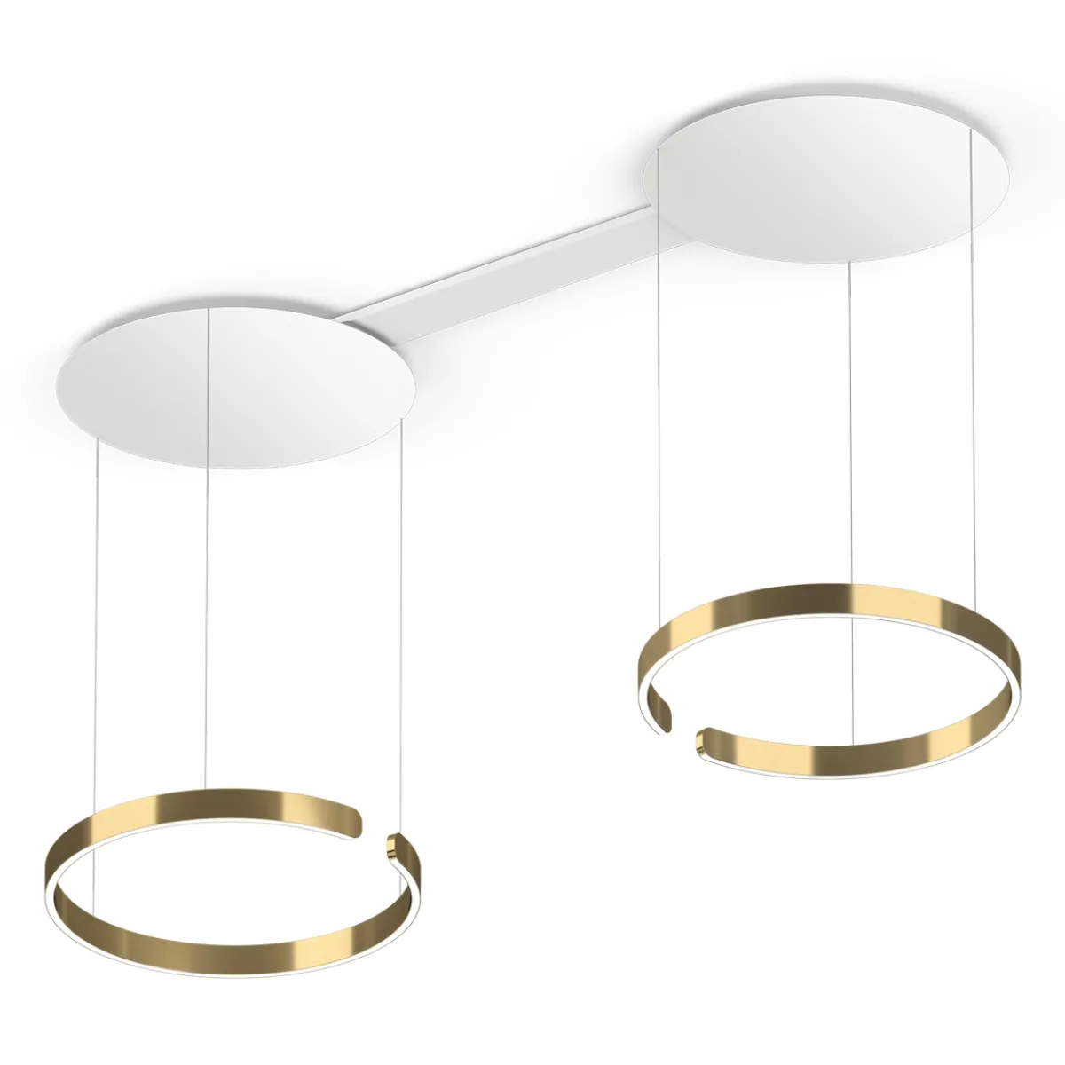 New Mito sospeso due 60 var narrow LED Pendelleuchte, variabel Flur|Pendelleuchten