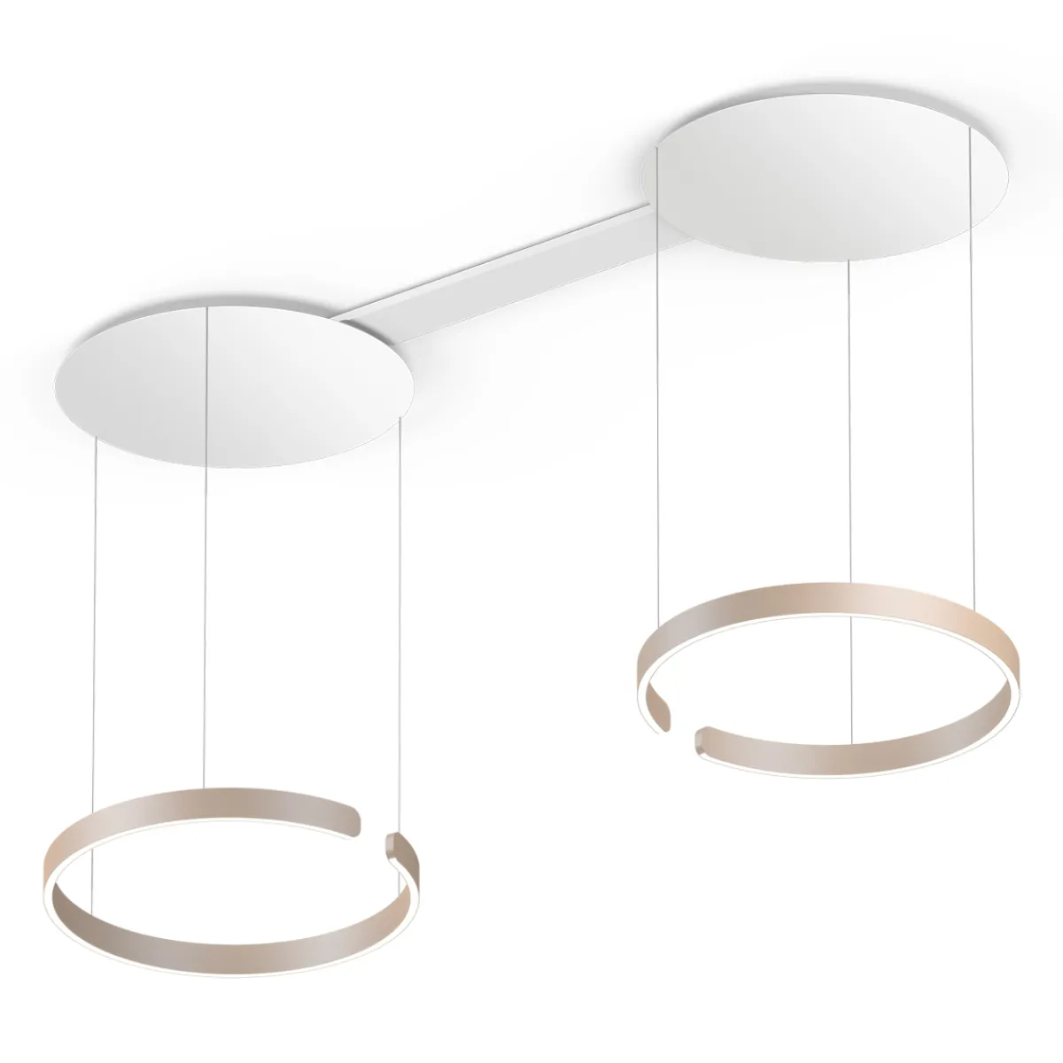 New Mito sospeso due 60 var narrow LED Pendelleuchte, variabel Flur|Pendelleuchten