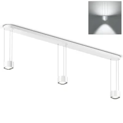 Clearance Sento E sospeso tre up LED Pendelleuchte, 2700 K, variabel Essbereiche|Pendelleuchten