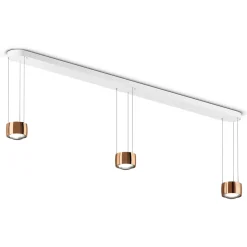 Sento E sospeso tre up "air" LED Pendelleuchte, 2700 K, variabel Pendelleuchten|Pendelleuchten