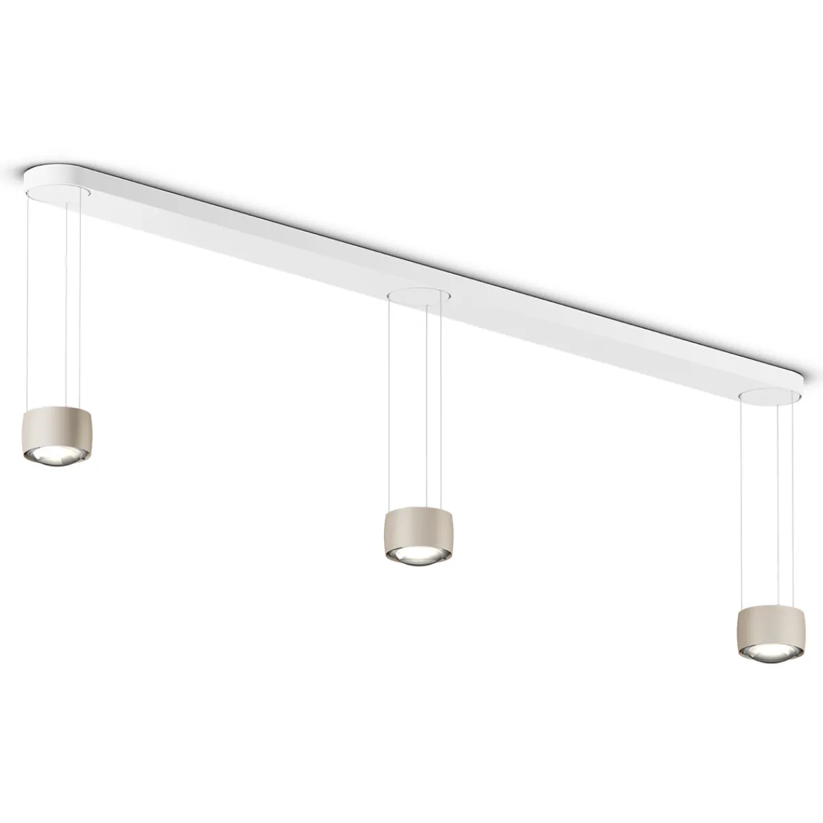 Sento E sospeso tre up "air" LED Pendelleuchte, 2700 K, variabel Pendelleuchten|Pendelleuchten