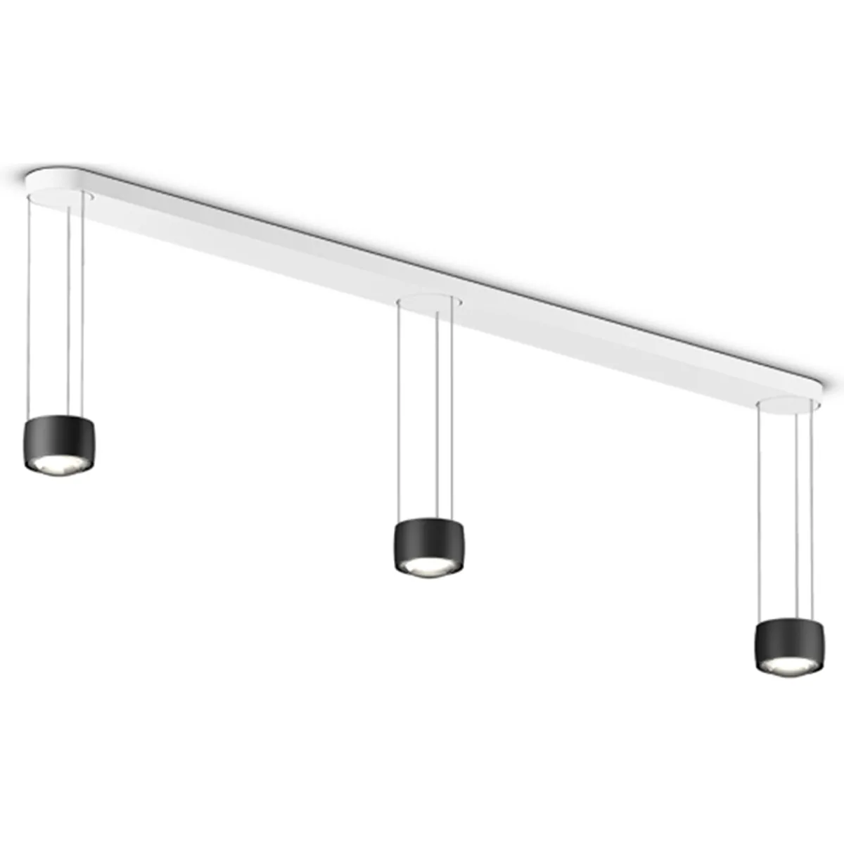 Sento E sospeso tre up "air" LED Pendelleuchte, 2700 K, variabel Pendelleuchten|Pendelleuchten