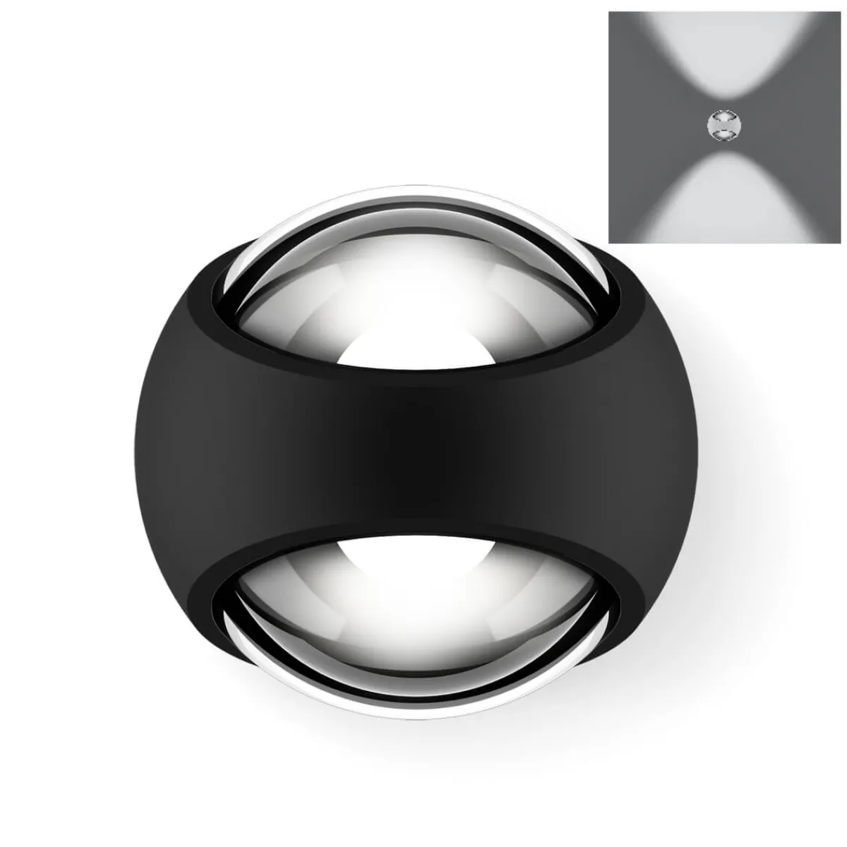 Online Sito verticale Volt S80 Wandleuchte Terrassen|Fassaden