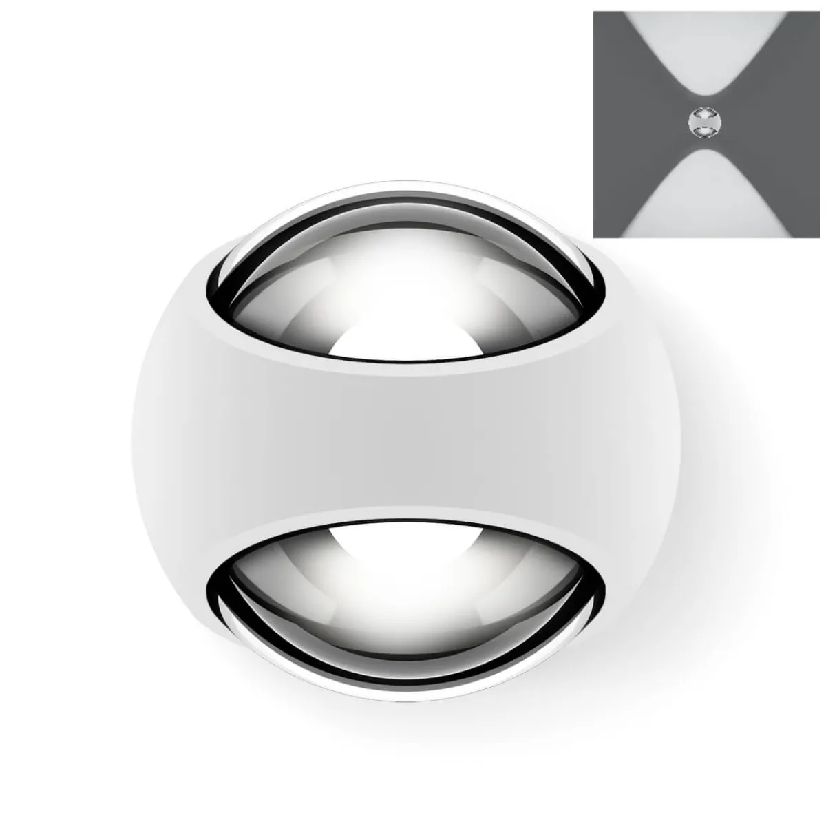 Clearance Sito verticale Volt C80 Wandleuchte Terrassen|Fassaden