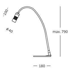 A Little Bit Colour LED Tischleuchte Tischleuchten|Schlafzimmer