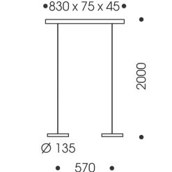 Clearance Decent LED Pendelleuchte, 2-flg., Tunable White Pendelleuchten|Küche