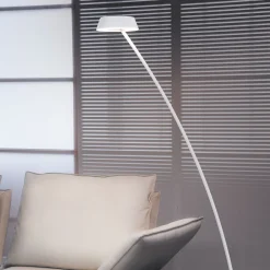 Outlet Glance LED Stehleuchte, gebogen Wohnzimmer|Schlafzimmer