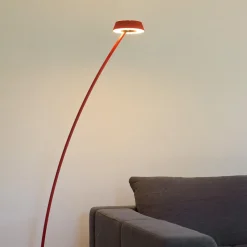 Outlet Glance LED Stehleuchte, gebogen Wohnzimmer|Schlafzimmer