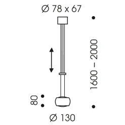 Hot Grace LED Pendelleuchte, Tunable White Pendelleuchten|Pendelleuchten