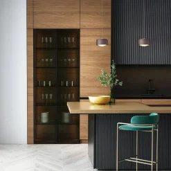 Sale Grace LED Pendelleuchte, 2-flg., TW, unsichtbare Höhenverstellung, Baldachin: Chrom Pendelleuchten|Essbereiche