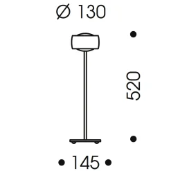 Hot Grace LED Tischleuchte, Tunable White, Auslaufmodell Tischleuchten|Wohnzimmer