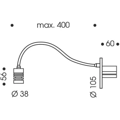 Discount Just A Little LED Wandeinbauleuchte Wandleuchten|Schlafzimmer