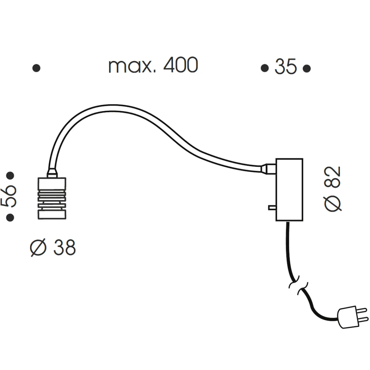 Discount Just A Little LED Wandleuchte Wandleuchten|Schlafzimmer