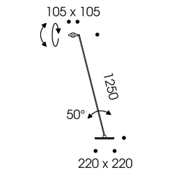 Hot Kelveen LED Beistellleuchte Stehleuchten|Leseleuchten