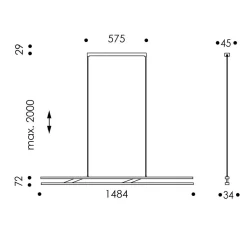 Discount Linto LED Pendelleuchte, TW, fix Pendelleuchten|Küche