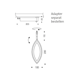 PHASE Flavia LED Strahler Schienensysteme|Objektbeleuchtung