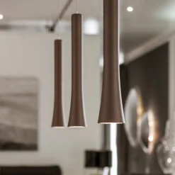 Best Rio LED Pendelleuchte, 3-flg., unsichtbare Höhenverstellung, Baldachin: weiß matt Pendelleuchten|Pendelleuchten