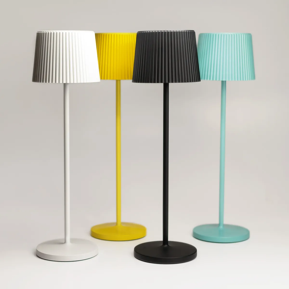 Go Plissee LED Akkuleuchte Gastronomie|Terrassen