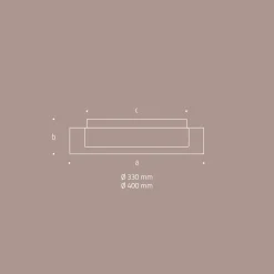 Discount Cyla Wand- / Deckenleuchte Flur|Badezimmer