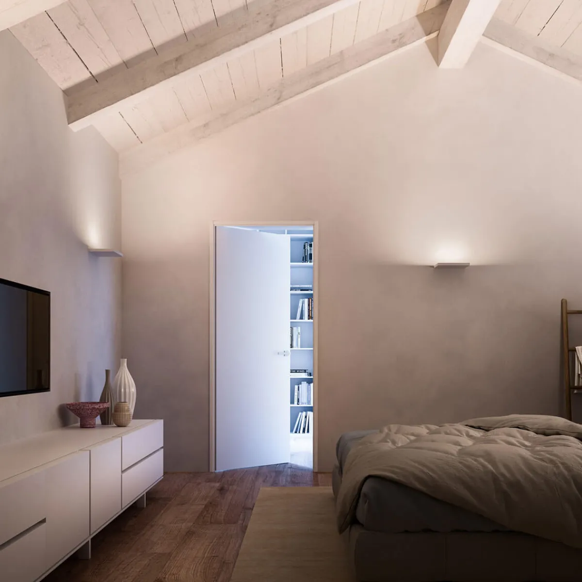 CM2 W2 LED Wandleuchte, 3000 K Wandleuchten|Schlafzimmer