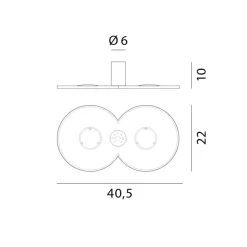 Outlet Collide H1 LED Wand- / Deckenleuchte, 2700 K Flur|Wandleuchten