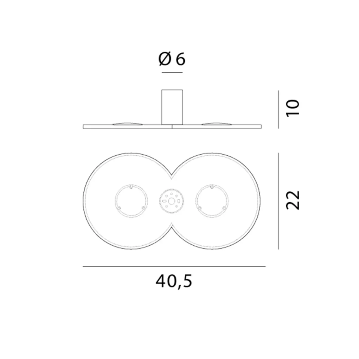 Outlet Collide H1 LED Wand- / Deckenleuchte, 2700 K Flur|Wandleuchten