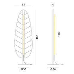 Sale Eden F1 Banane LED Akustik- / Stehleuchte Lichtmöbel|Stehleuchten
