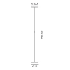 Discount Prince F1 LED Stehleuchte Stehleuchten|Schlafzimmer