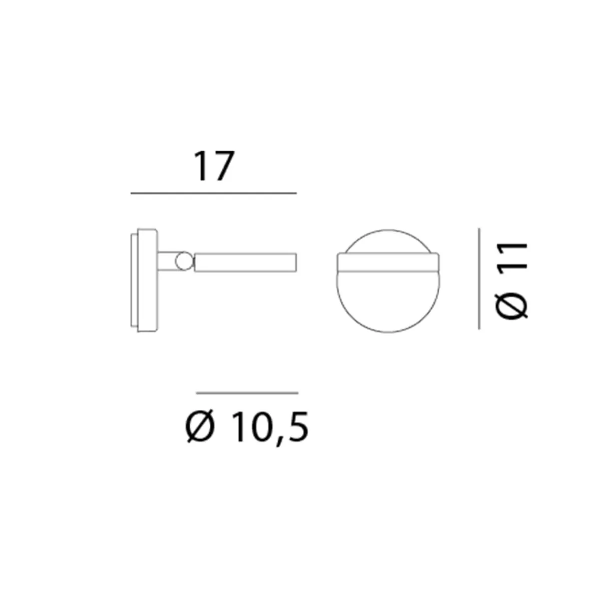 New String H0 Dim-to-Warm LED Wandleuchte Wandleuchten|Flur