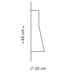 New Secto Small 4231 Wandleuchte Schlafzimmer|Flur