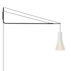 Clearance Varsi 1000 Wandleuchte mit Secto Small 4201 Wandleuchten|Wohnzimmer