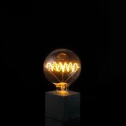 Clearance Cubic Tischleuchte mit LED Bridge Globe 125 Curved Plus klar Dekoration|Tischleuchten