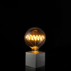 Clearance Cubic Tischleuchte mit LED Bridge Globe 125 Curved Plus klar Dekoration|Tischleuchten