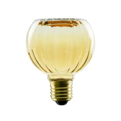 Best LED Floating Globe 80 straight Gold E27, 4 W, 2200 K, dimmbar E27|Dekorative Leuchtmittel