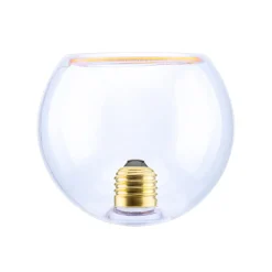 Discount LED Floating Globe 125 inside klar E27, 4,5 W, 2200 K, dimmbar E27|Dekorative Leuchtmittel