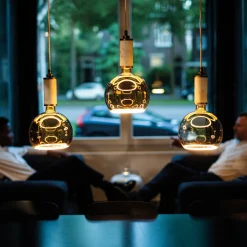 Outlet LED Floating Globe 125 klar E27, 4,5 W, 2200 K, dimmbar E27|Dekorative Leuchtmittel