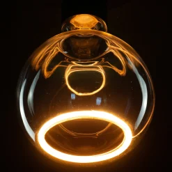 Outlet LED Floating Globe 125 klar E27, 4,5 W, 2200 K, dimmbar E27|Dekorative Leuchtmittel