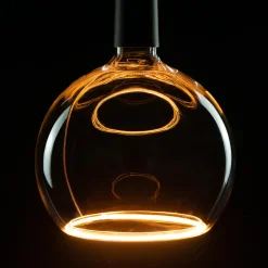 Clearance LED Floating Globe 200 klar E27, 5 W, 2200 K, dimmbar E27|Dekorative Leuchtmittel