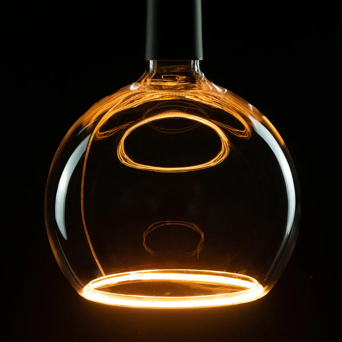 Clearance LED Floating Globe 200 klar E27, 5 W, 2200 K, dimmbar E27|Dekorative Leuchtmittel