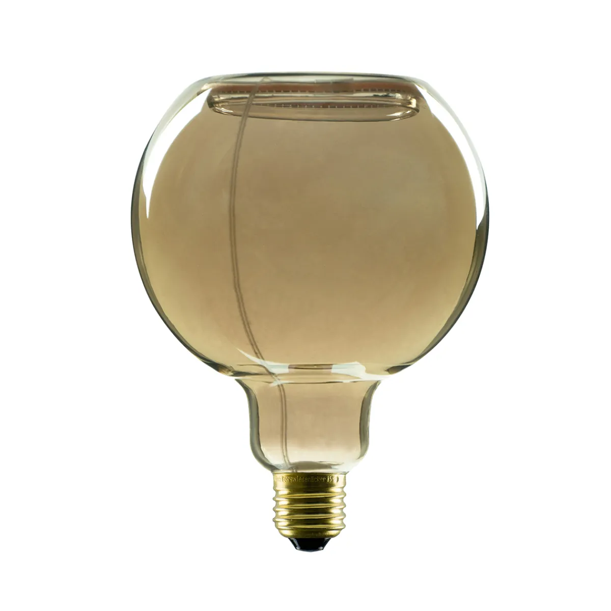 Outlet LED Floating Globe 125 smokey grau E27, 6 W, 1900 K, dimmbar E27|Dekorative Leuchtmittel