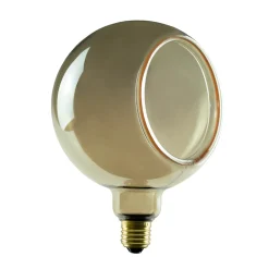 Hot LED Floating Globe 150 90° smokey grau E27, 6 W, 1900 K, dimmbar E27|Dekorative Leuchtmittel