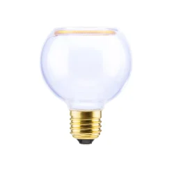 Discount LED Floating Globe 80 klar E27, 4 W, 2200 K, dimmbar E27|Dekorative Leuchtmittel
