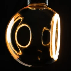 LED Floating Globe 150 90° Gold E27, 4,5 W, 2200 K, dimmbar E27|Dekorative Leuchtmittel