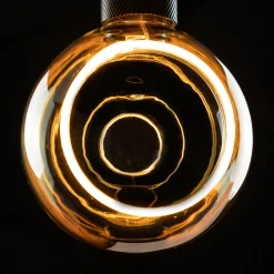 LED Floating Globe 150 90° Gold E27, 4,5 W, 2200 K, dimmbar E27|Dekorative Leuchtmittel