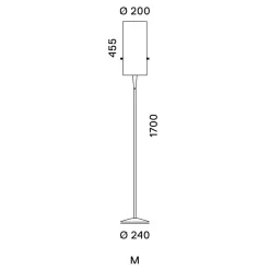 Sale Club Floor M LED Stehleuchte Stehleuchten|Schlafzimmer