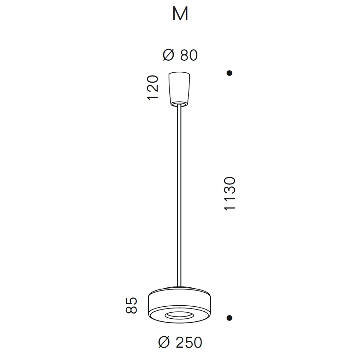 Outlet Curling Suspension Tube M LED Pendelleuchte, 2700 K Pendelleuchten|Flur